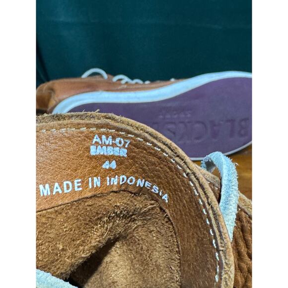 Men's Blackstone leather sneaker size euro 44 - US 11 - Picture 6 of 8